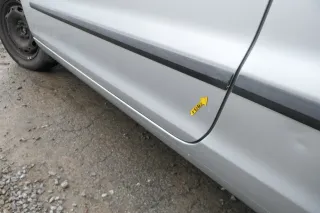 VW Fox 5Z Tür vorne links Fahrertür silber LA7W - Bild 5