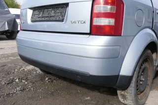 Audi A2 8Z Stoßstange hinten Heckstoßstange blau türkis LY7R - Bild 4