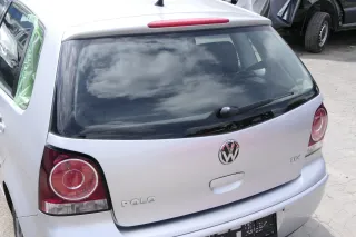 VW Polo 9N3 9N Heckklappe Kofferraumklappe Klappe silber LA7W ohne Anbauteile - Bild 4