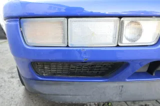 VW Golf 3 auch Cabrio Stoßstange vorne Stoßfänger vorn blau LW5Z lackiert - Bild 4
