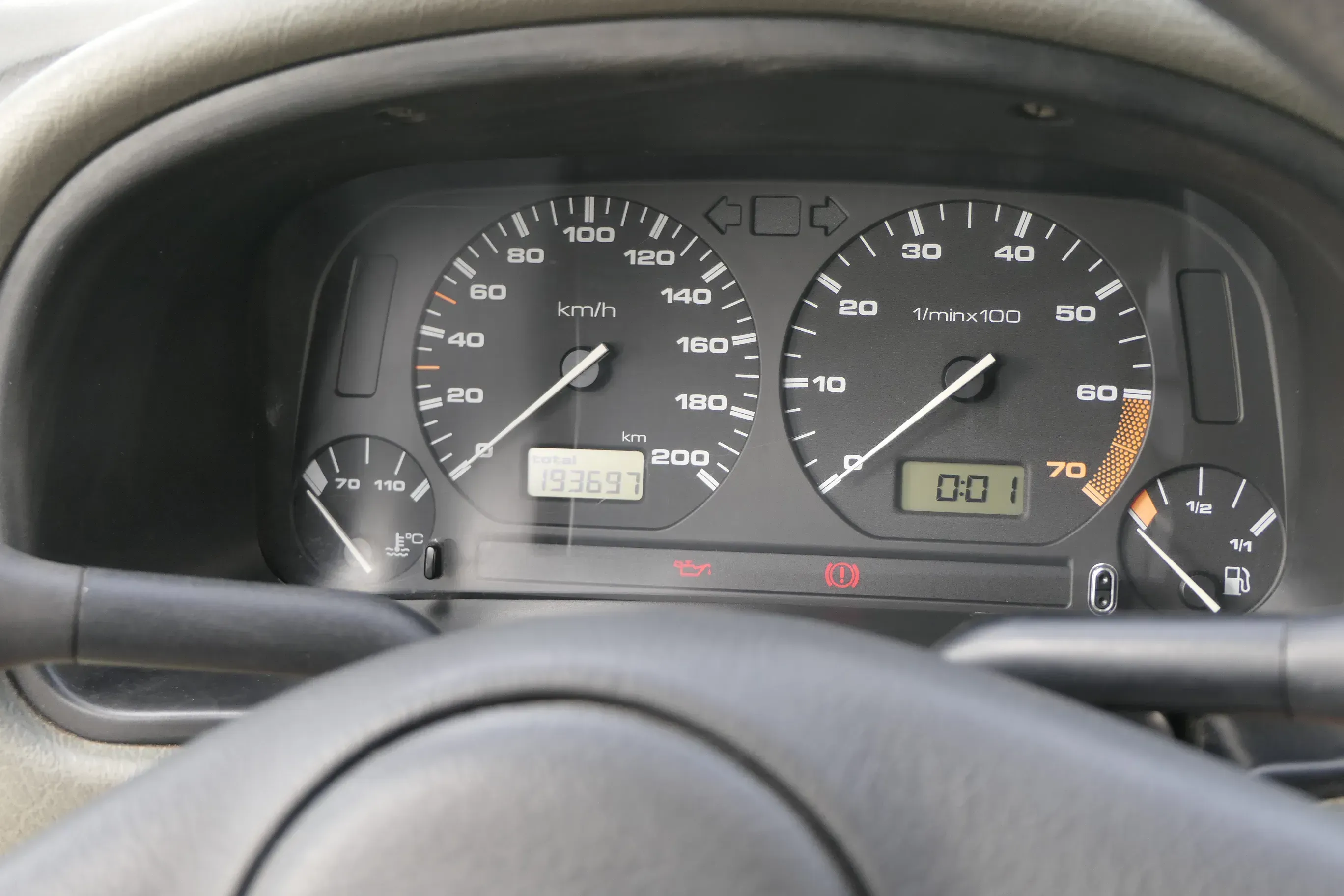 VW Polo 6N Tacho Tachometer Kombiinstrument 293.000km 6N0919860P Benziner - Bild 1