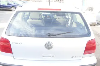 Polo 6N2 Heckklappe Klappe hinten Kofferraumklappe silber LB7Z - ohne Anbauteile - Bild 1