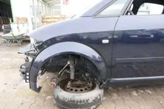 Audi A2 8Z Kotflügel vorne links blau LZ5Q kobaltblau c - Bild 1