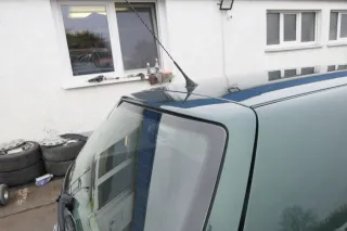VW Golf 4 Limousine Heckklappe Kofferraumklappe Klappe hinten grün LC6M ohneAn - Bild 6