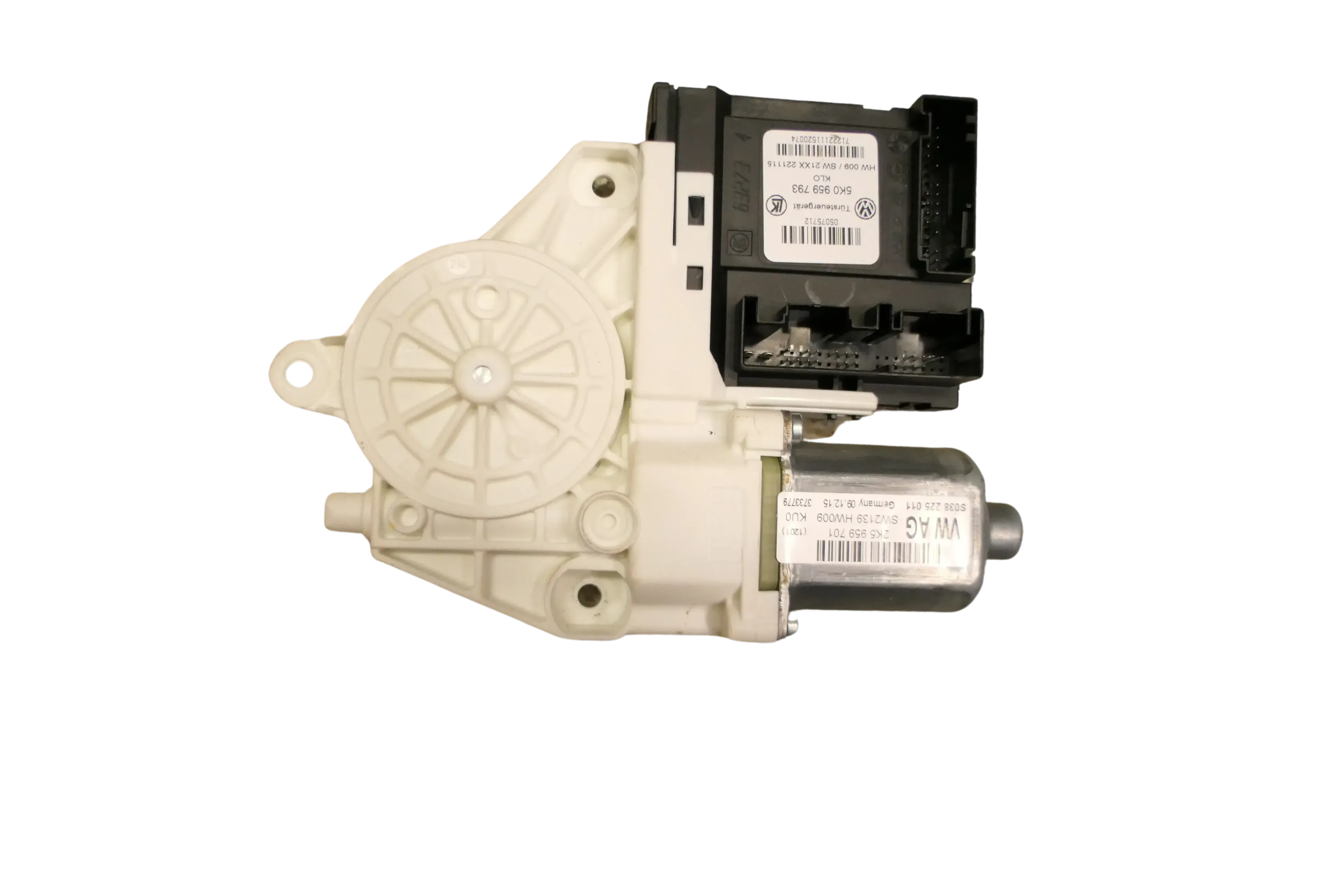 VW Caddy 2k SA ektrischer Fensterheber Motor links 2K5959701 5K0959793 - Bild 1