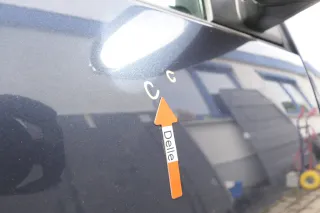 VW Golf 5 V 1K Tür vorne rechts Beifahrertür 4/5-Türer blau grau LC5F TÜRBLATT - Bild 6