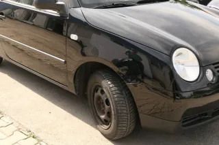 VW Lupo Kotflügel vorne rechts schwarz L041 uni 159831 - Bild 3