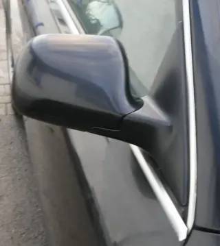 Audi A6 4B Spiegel Außenspiegel rechts elektrisch schwarz LZ9W - Bild 3