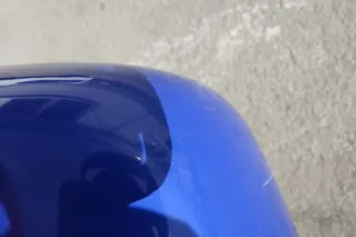VW Lupo Stoßstange hinten Heckstoßstange Stoßfänger blau LW5Z - Bild 8