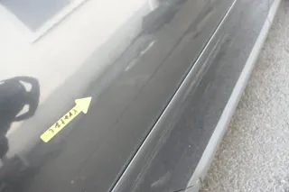 Audi A6 4B C5 Tür nur Türblatt hinten rechts schwarz LZ9W - Bild 6