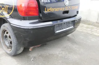 VW Polo 6N2 Stoßstange hinten Heckstoßstange Stoßfänger schwarz LC9Z - PDC - Bild 4