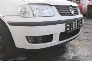 VW Polo 6N2 Stoßstange vorne Frontstoßstange Stoßfänger weiß LB9A +Grill - Bild 3