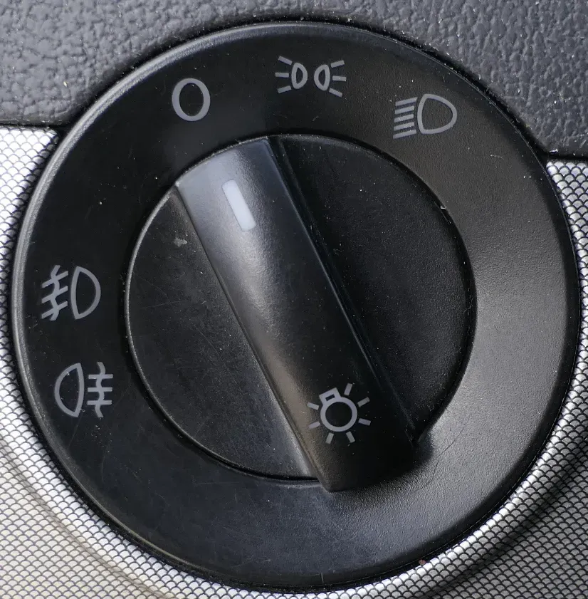VW Amarok 2H T6 Lichtschalter Schalter Licht mit Nebelscheinwerf 6Q0941531C /N - Bild 1