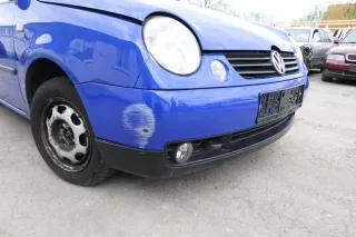 VW Lupo Stoßstange vorne Frontstoßstange Stoßfänger blau jazzblue LW5Z vorn - Bild 4