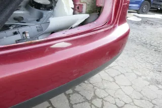 VW Touran 1T Stoßstange hinten Heckstoßstange Stoßfänger rot braun LA3W red spic - Bild 7