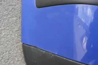 VW Golf 4 Limousine Stoßstange hinten Heckstoßstange Stoßfänger blau LA5C - Bild 2