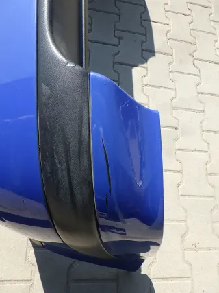 VW Golf 4 Bora Kombi Stoßstange hinten Heckstoßstange Stoßfänger blau LW5Z - Bild 7