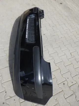 VW Golf 4 Limousine Stoßstange hinten Heckstoßstange Stoßfänger schwarz L041 uni - Bild 3