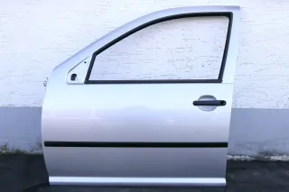 VW Golf 4 Bora Tür vorne links Fahrertür 4/5-Türer + Kombi Variant silber LA7W r - Bild 1