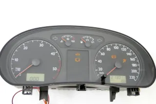 VW Polo 9N3 Tacho Tachometer Kombiinstrument 213.000km 6Q0920820L 1,4TDI AMF BAY - Bild 1