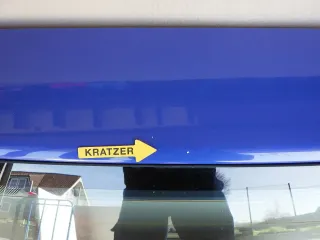 VW Golf 4 Limousine Heckklappe Kofferraumklappe Klappe hinten blau LW5Z jazzblue - Bild 5