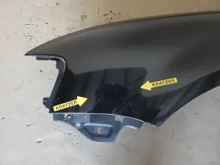 VW Passat 3B Kotflügel vorne links schwarz LC9Z metallic 99,99 - Bild 5