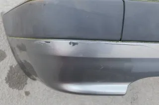 Audi 80 8C Stoßstange Heckstoßstange hinten Heckstoßfänger grau LY7P Limousine - Bild 11