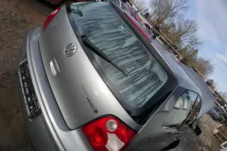 VW Polo 9N 9N3 Stoßstange Heckstoßstange hinten grau LD7W - Bild 4