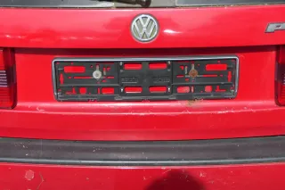 Passat 3A 35i Kombi Variant Heckklappe Klappe Kofferraumklappe rot LY3D Scheibe - Bild 2