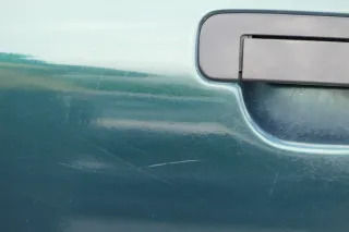 A4 B5 Tür nur Türblatt vorne links Fahrertür grün LZ6U Kombi od Limo - Bild 6