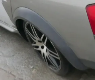 AUdi A6 4B Allrod 4Z Blende Kotflügel hinten links Verkleidung Abdeckung - Bild 1