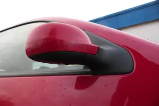 Golf 4 Bora elektrischer Spiegel vorne rechts Außenspiegel rot LY3D Glas - Bild 3