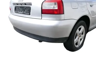 Audi A3 8L Stoßstange Heckstoßstange hinten silber LY7W - Bild 8