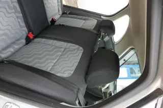 Skoda Fabia 5J 5itz Sitze hinten Rückbank Rücksitzbank 3 Punkt Gurt Isofix anthr - Bild 5