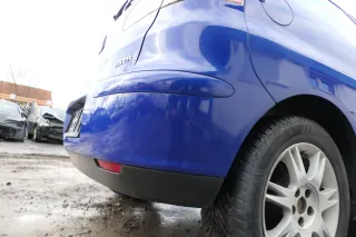Seat Ibiza 6L Stoßstange Heckstoßstange hinten blau LS5G - Bild 6