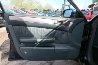 1x Audi A6 4B Türverkleidung Verkleidung Tür vorne links Leder lago grün- MÄNGEL - Bild 1