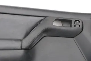 Golf 4 3 1E Cabrio 1E Türverkleidung Verkleidung Tür vorne links schwarz LEDER - Bild 7