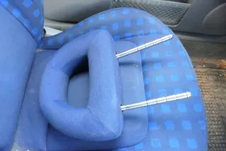 1x VW New Beetle 1Y 9C Kopfstütze vorne oder hinten vorn blau - Bild 2