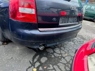 Quattro A6 4B Kombi Stoßstange hinten Heckstoßstange blau LZ5L Facelift + PDC - Bild 16