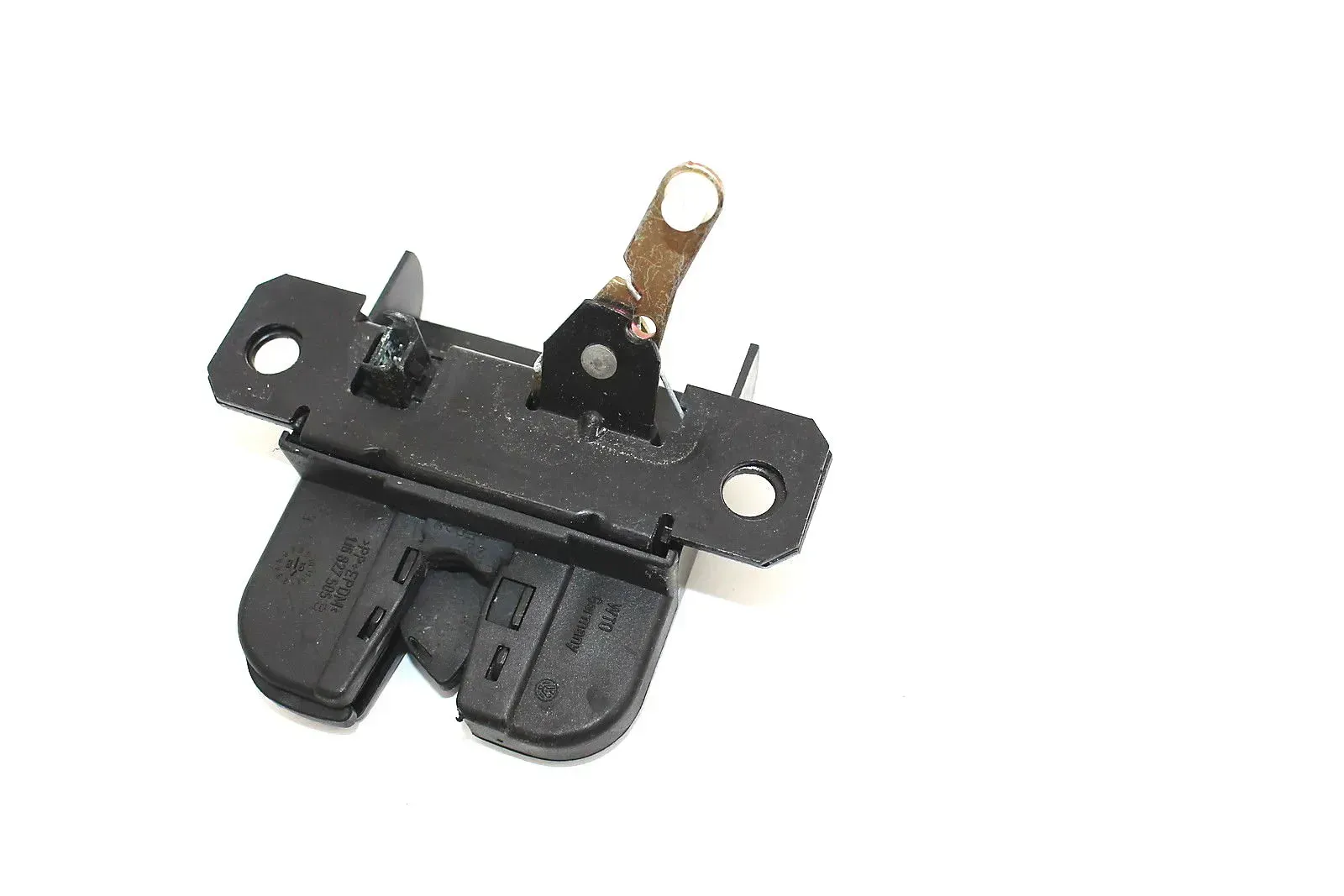 VW Golf 4 Limousine Heckschloß Schloß unten an Heckklappe 1J6827505B Fanghaken - Bild 1