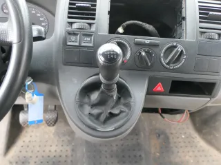 VW T5 Schaltung Schalthebel 5-Gang Schaltknauf Schaltsack Schaltehebel Schaltun - Bild 1