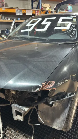 A6 4F Frontstoßstange Stoßstange vorn Stoßfänger grau LY7E mit Grill  - Allroad - Bild 8