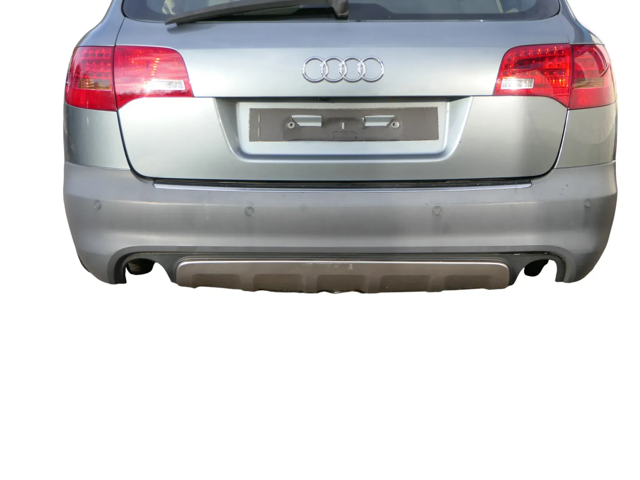 Audi A6 4F C6 Avant Stoßstange hinten Heckstoßstange Allroad PDC 4F9807303C V7W - Bild 1