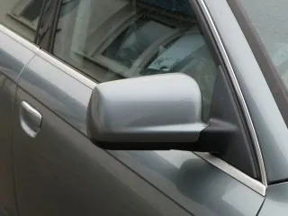 A6 4F C6 Spiegel Außenspiegel rechts vorne elektrisch grau LY7E - Allroad - Bild 1