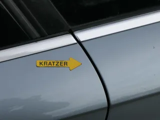 Audi A6 4F C6 Avant Tür Rahmen + Türblatt hinten links grau grau LY7E - Allroad - Bild 5