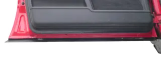 Audi 80 90 Tür vorne links Fahrertür Rahmen Türblatt rot LY3H -ohne Anbauteile - Bild 7