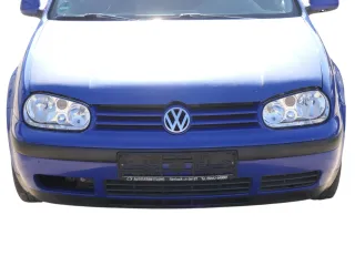 VW Golf 4 1J Stoßstange vorne Stoßfänger vorn blau LA5C - Bild 1