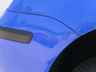 VW Polo 9N Stoßstange Frontstoßstange vorne blau LA5F - Bild 6