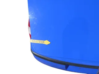 VW Polo 9N3 9N Heckklappe Kofferraumklappe Klappe blau LA5F ohne Anbauteile - Bild 13
