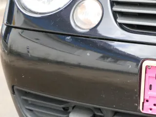 VW Lupo 6X Stoßstange vorne Frontstoßstange Stoßfänger schwarz L041 - Bild 8